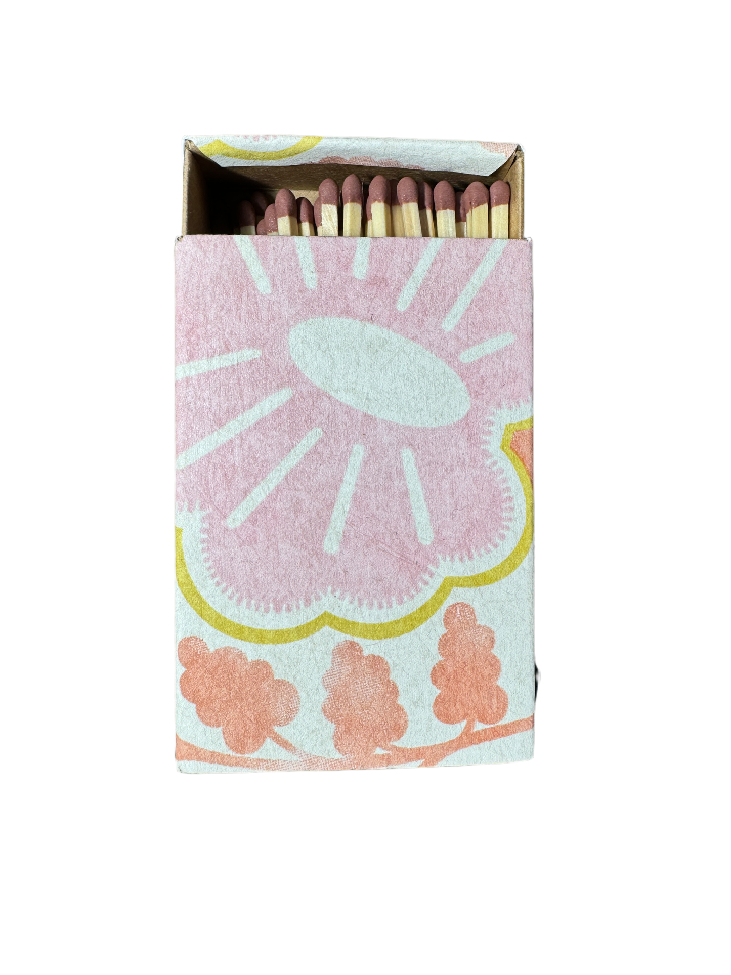 Peach Punch Paisley Match Box