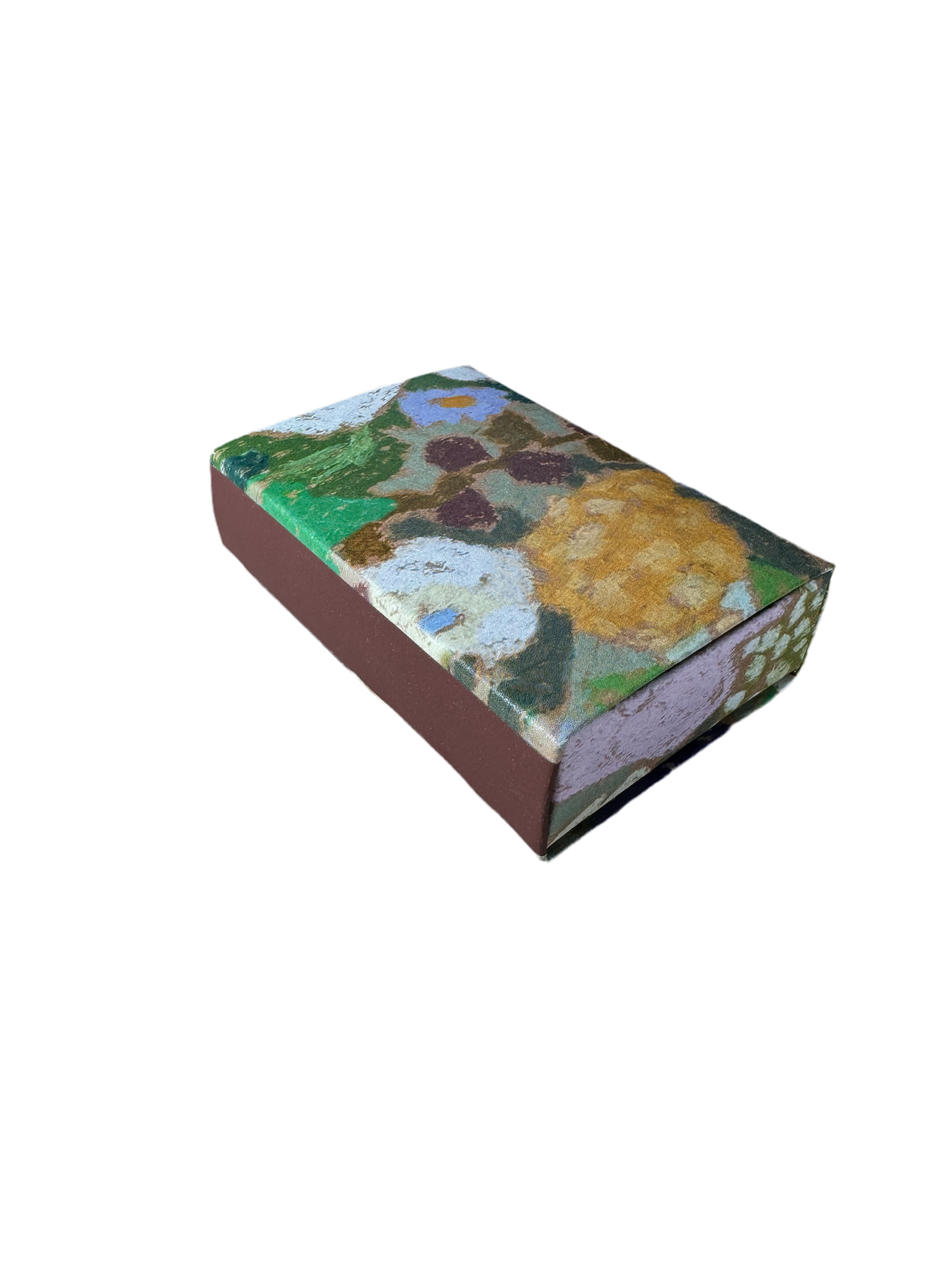 Hollyhocks Match Box