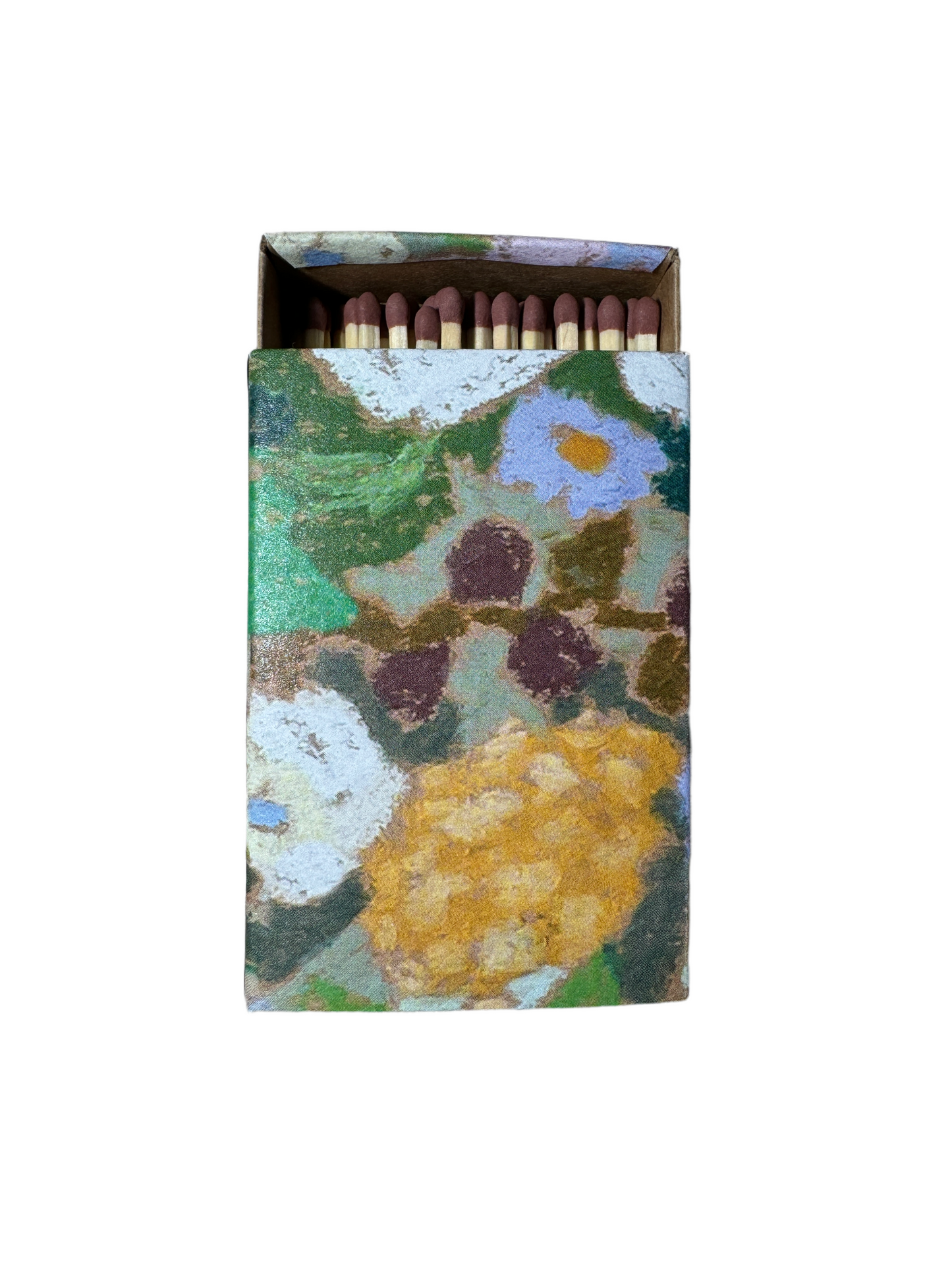 Hollyhocks Match Box