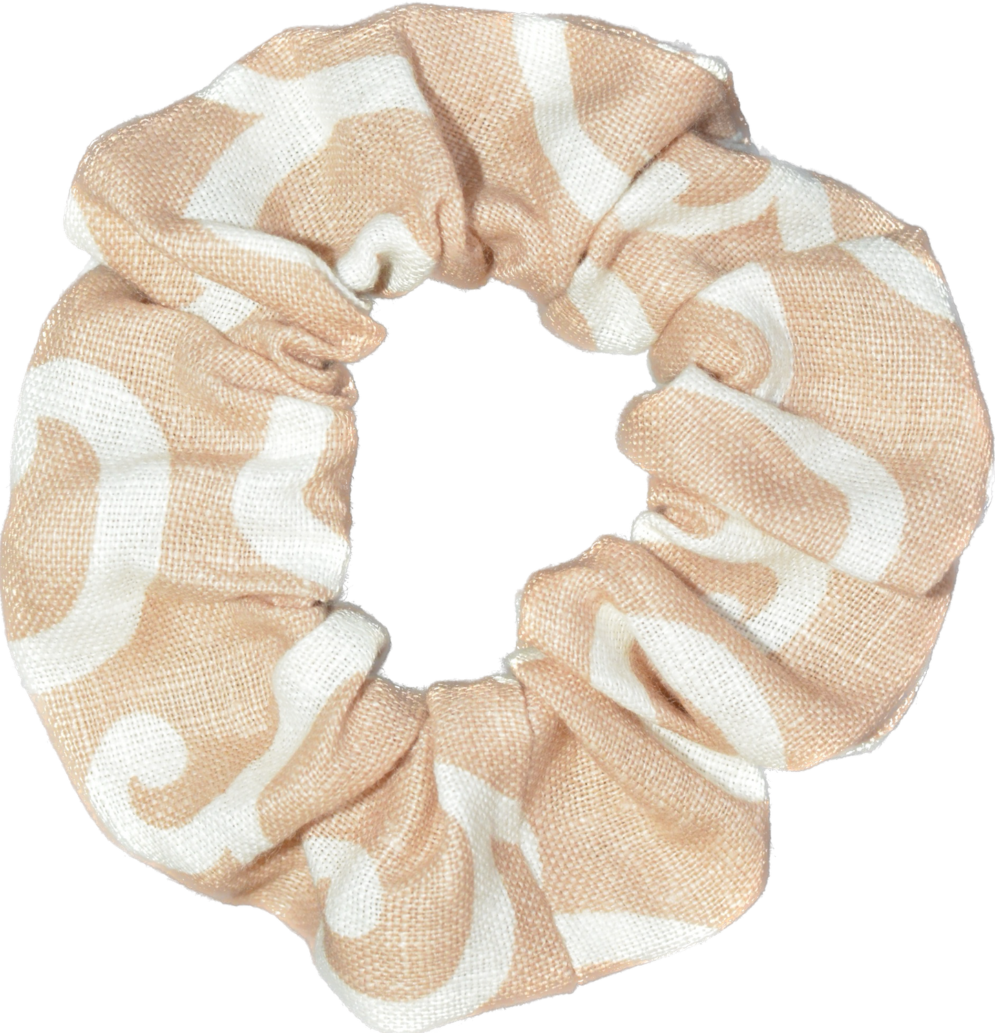 Pink and white Soane scrunchie